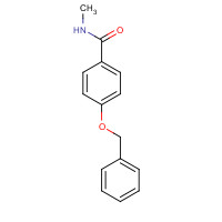 84403-51-0 N-methyl-4-phenylmethoxybenzamide chemical structure