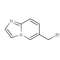 1268520-91-7 6-(bromomethyl)imidazo[1,2-a]pyridine chemical structure
