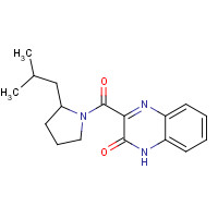 1374848-71-1 3-[2-(2-methylpropyl)pyrrolidine-1-carbonyl]-1H-quinoxalin-2-one chemical structure