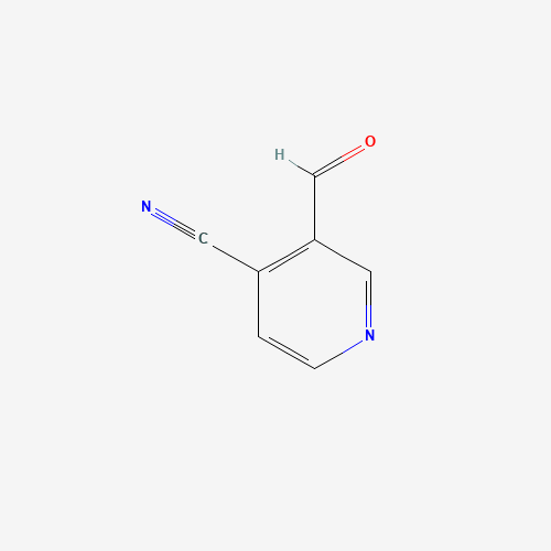 1211582-43-2 3-formylpyridine-4-carbonitrile chemical structure