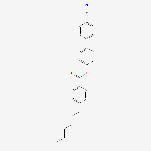 59443-81-1 [4-(4-cyanophenyl)phenyl] 4-hexylbenzoate chemical structure