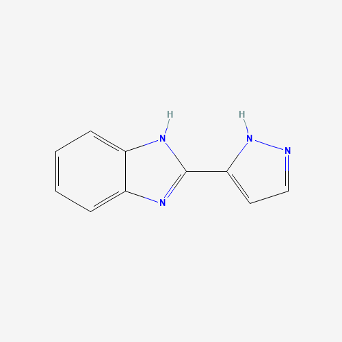 380653-63-4 2-(1,2-dihydropyrazol-3-ylidene)benzimidazole chemical structure