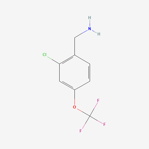 874571-72-9 [2-chloro-4-(trifluoromethoxy)phenyl]methanamine chemical structure