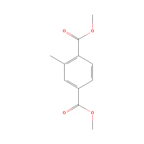 14186-60-8 dimethyl 2-methylbenzene-1,4-dicarboxylate chemical structure