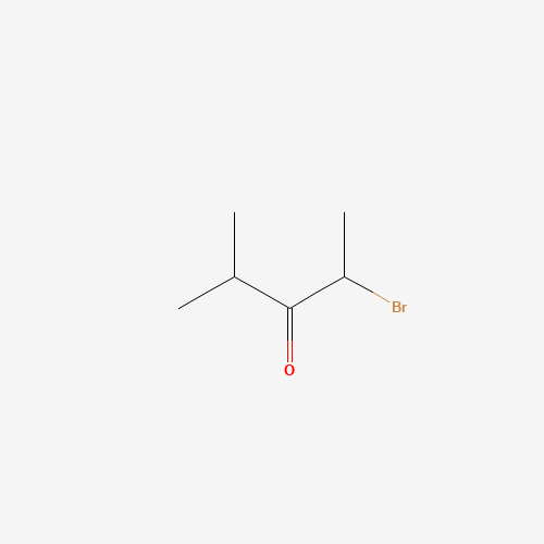29583-93-5 2-bromo-4-methylpentan-3-one chemical structure