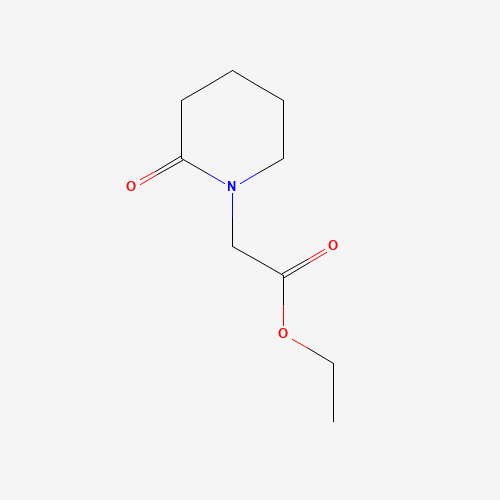 22875-63-4 ethyl 2-(2-oxopiperidin-1-yl)acetate chemical structure