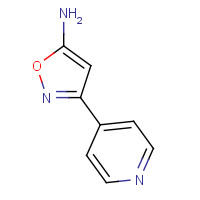 19790-96-6 3-pyridin-4-yl-1,2-oxazol-5-amine chemical structure