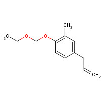 666710-35-6 1-(ethoxymethoxy)-2-methyl-4-prop-2-enylbenzene chemical structure