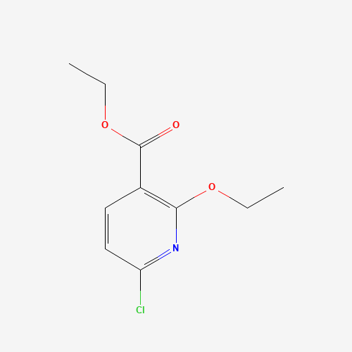 872355-43-6 ethyl 6-chloro-2-ethoxypyridine-3-carboxylate chemical structure
