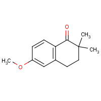 21568-65-0 6-methoxy-2,2-dimethyl-3,4-dihydronaphthalen-1-one chemical structure