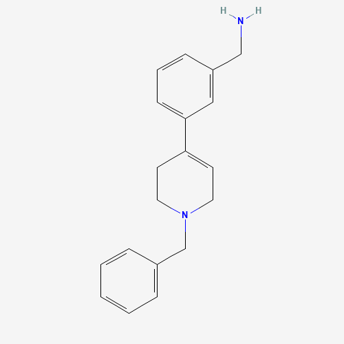 864069-23-8 [3-(1-benzyl-3,6-dihydro-2H-pyridin-4-yl)phenyl]methanamine chemical structure