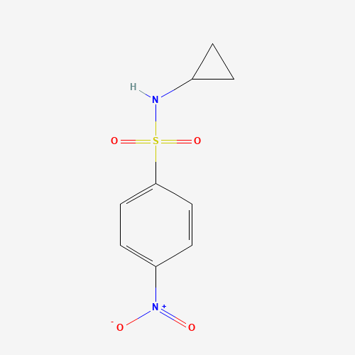 549476-61-1 N-cyclopropyl-4-nitrobenzenesulfonamide chemical structure