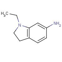 143543-67-3 1-ethyl-2,3-dihydroindol-6-amine chemical structure