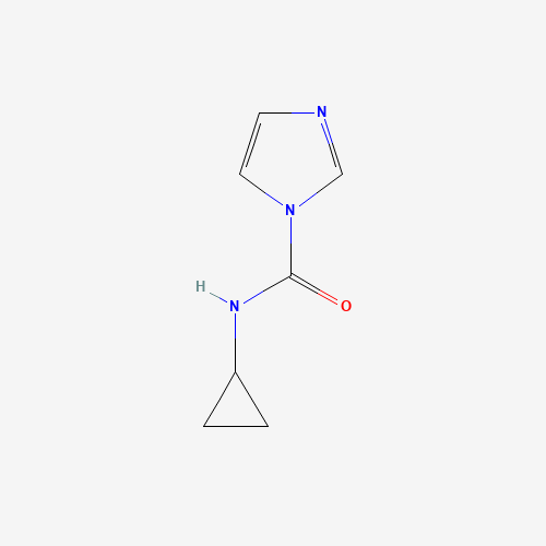 1033090-34-4 N-cyclopropylimidazole-1-carboxamide chemical structure