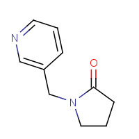 57786-16-0 1-(pyridin-3-ylmethyl)pyrrolidin-2-one chemical structure