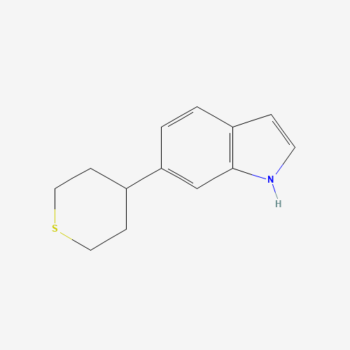 885273-12-1 6-(thian-4-yl)-1H-indole chemical structure