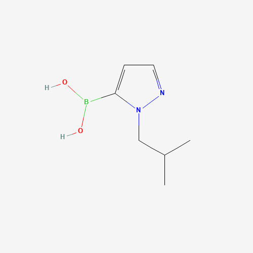 847818-64-8 [2-(2-methylpropyl)pyrazol-3-yl]boronic acid chemical structure