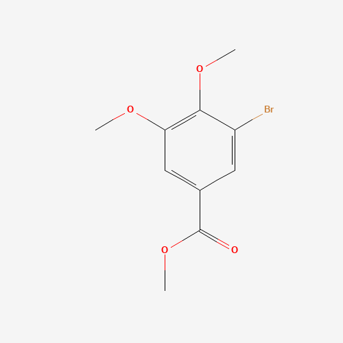 50772-79-7 methyl 3-bromo-4,5-dimethoxybenzoate chemical structure