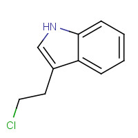 32933-86-1 3-(2-chloroethyl)-1H-indole chemical structure