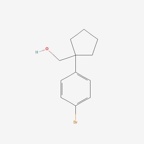 1346689-83-5 [1-(4-bromophenyl)cyclopentyl]methanol chemical structure