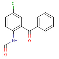 10352-28-0 N-(2-benzoyl-4-chlorophenyl)formamide chemical structure