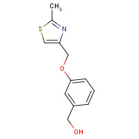 1042809-93-7 [3-[(2-methyl-1,3-thiazol-4-yl)methoxy]phenyl]methanol chemical structure