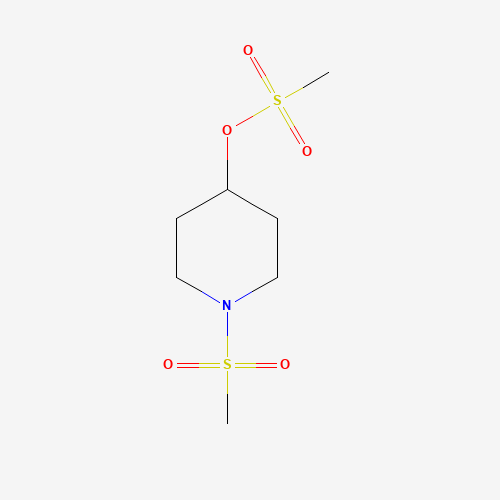 141482-09-9 (1-methylsulfonylpiperidin-4-yl) methanesulfonate chemical structure