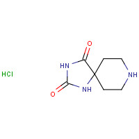 13625-48-4 1,3,8-triazaspiro[4.5]decane-2,4-dione;hydrochloride chemical structure