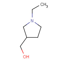 61472-22-8 (1-ethylpyrrolidin-3-yl)methanol chemical structure