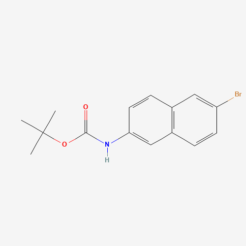869114-68-1 tert-butyl N-(6-bromonaphthalen-2-yl)carbamate chemical structure