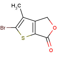 1374574-44-3 2-bromo-3-methyl-4H-thieno[2,3-c]furan-6-one chemical structure