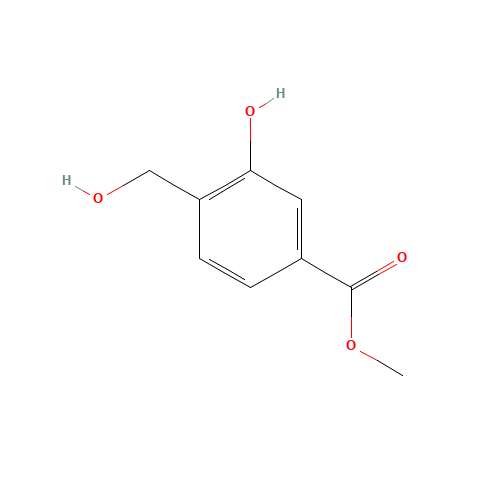 71780-40-0 methyl 3-hydroxy-4-(hydroxymethyl)benzoate chemical structure