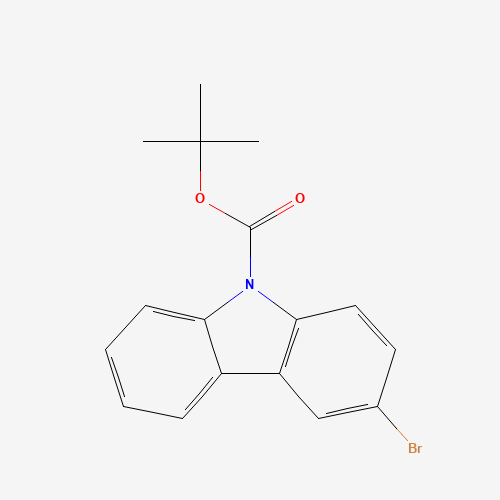 1257248-29-5 tert-butyl 3-bromocarbazole-9-carboxylate chemical structure