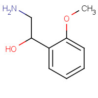 54942-63-1 2-amino-1-(2-methoxyphenyl)ethanol chemical structure