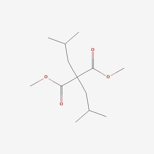 1229311-50-5 dimethyl 2,2-bis(2-methylpropyl)propanedioate chemical structure