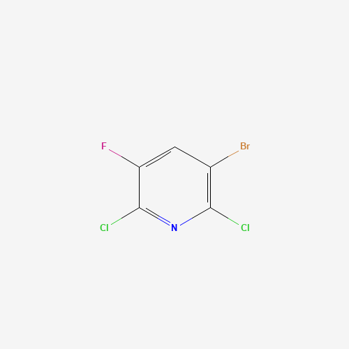 152840-66-9 3-bromo-2,6-dichloro-5-fluoropyridine chemical structure