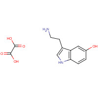 3036-16-6 3-(2-aminoethyl)-1H-indol-5-ol;oxalic acid chemical structure