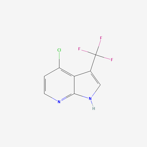869335-75-1 4-chloro-3-(trifluoromethyl)-1H-pyrrolo[2,3-b]pyridine chemical structure