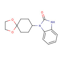 179321-23-4 3-(1,4-dioxaspiro[4.5]decan-8-yl)-1H-benzimidazol-2-one chemical structure