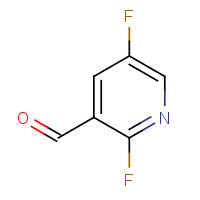 1227602-25-6 2,5-difluoropyridine-3-carbaldehyde chemical structure