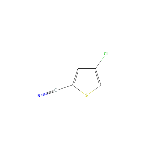 910553-55-8 4-chlorothiophene-2-carbonitrile chemical structure