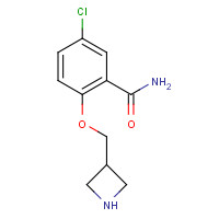 1332301-45-7 2-(azetidin-3-ylmethoxy)-5-chlorobenzamide chemical structure
