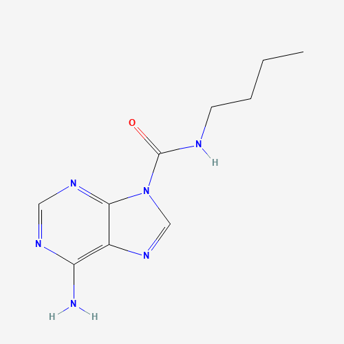 64442-32-6 6-amino-N-butylpurine-9-carboxamide chemical structure