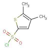 74616-28-7 4,5-dimethylthiophene-2-sulfonyl chloride chemical structure