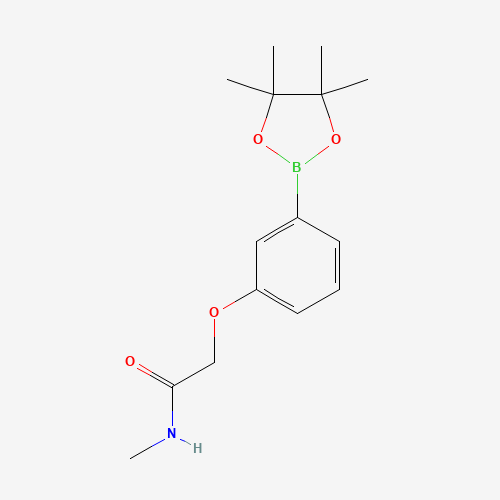 1415793-73-5 N-methyl-2-[3-(4,4,5,5-tetramethyl-1,3,2-dioxaborolan-2-yl)phenoxy]acetamide chemical structure