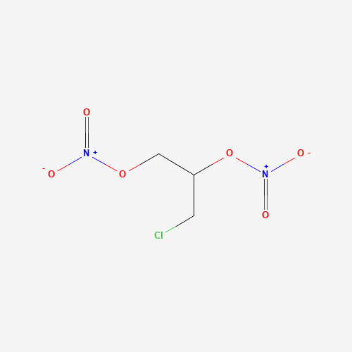 2612-33-1 (1-chloro-3-nitrooxypropan-2-yl) nitrate chemical structure