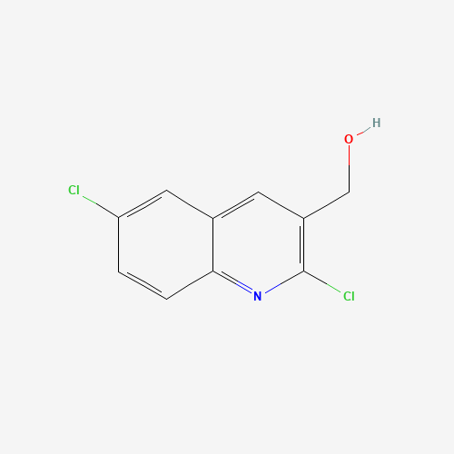 1017429-35-4 (2,6-dichloroquinolin-3-yl)methanol chemical structure