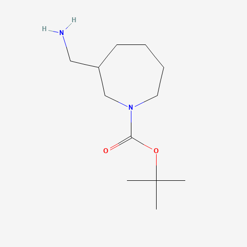 876147-47-6 tert-butyl 3-(aminomethyl)azepane-1-carboxylate chemical structure
