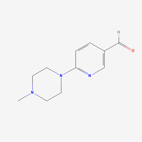261715-38-2 6-(4-methylpiperazin-1-yl)pyridine-3-carbaldehyde chemical structure
