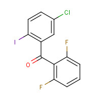 869365-97-9 (5-chloro-2-iodophenyl)-(2,6-difluorophenyl)methanone chemical structure